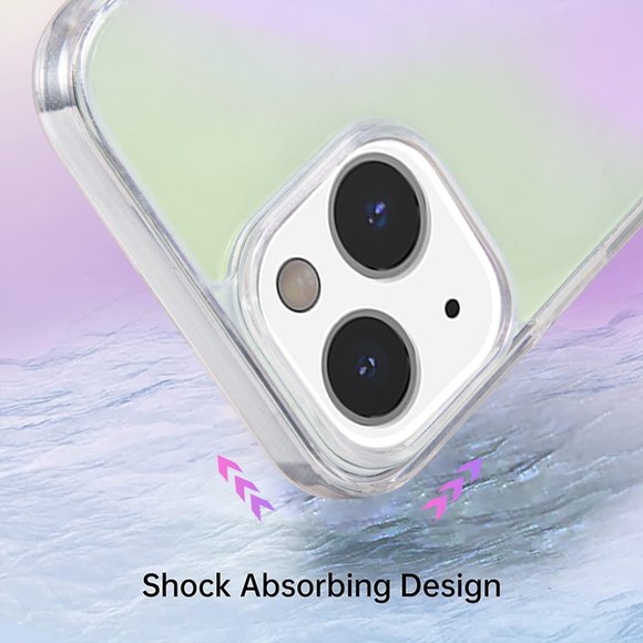 Purple Iridescent Slim Case for iPhone 14 Plus - Picture 4 of 5